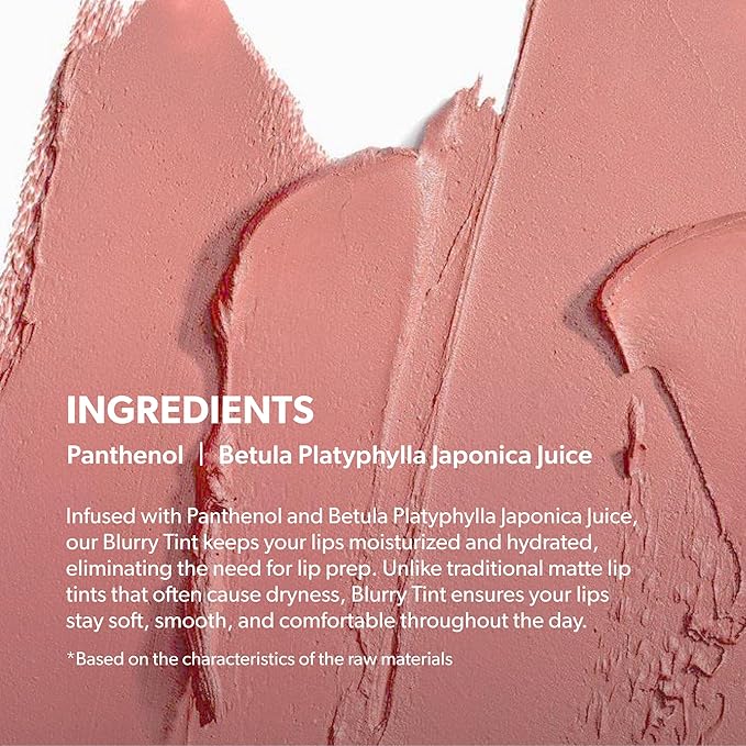 Entropy Charm Tint Blurry Line - Makeup for Soft, Blurred Finish | Lightweight, Long-Lasting Tint for Natural Look G3 Peach Stone Gem