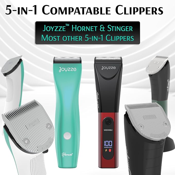 C-Series Clipper Blades for Hornet/Stinger Clippers - Professional Dog Grooming Blades for Tangle-Free,Ideal for Trimming and All Hair Types - Compatible with C Series Clippers (C-MAX 4F)