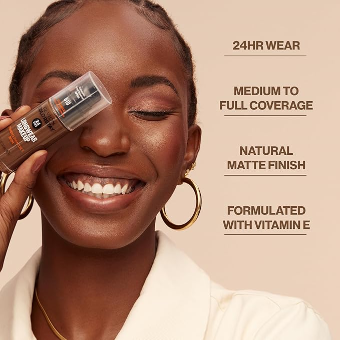 Revlon Liquid Foundation, ColorStay Face Makeup for Combination & Oily Skin, SPF 15, Medium-Full Coverage with Matte Finish, 450 Mocha, 1 fl oz