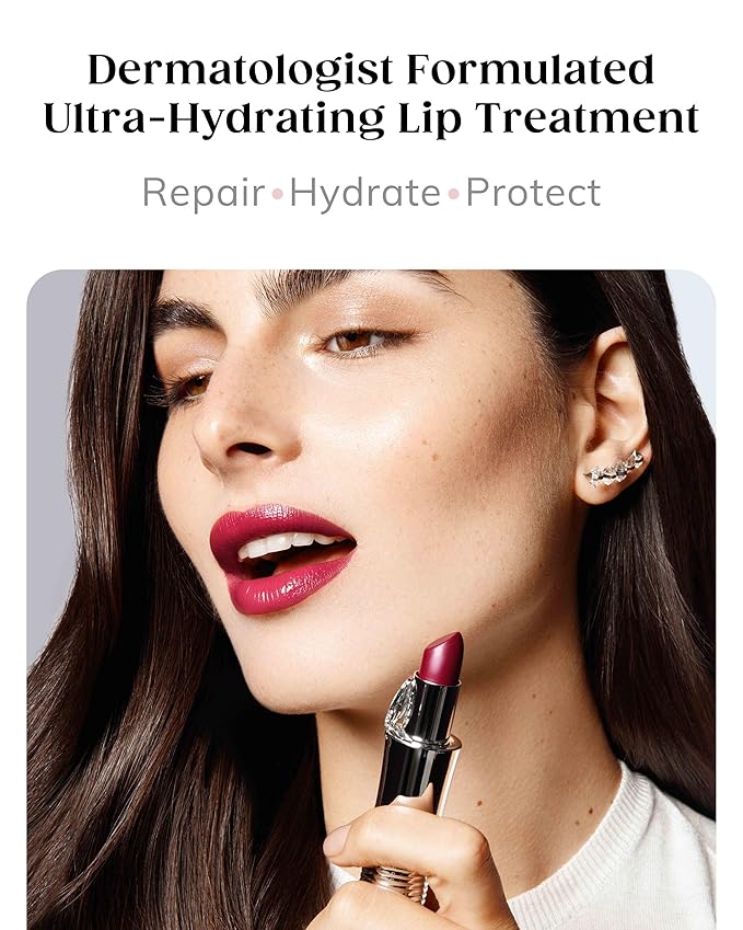 KAPLAN MD Perfect Pout SPF Lipstick – Anti-Aging Lipstick with SPF 30, Hyaluronic Acid & Maxi-Lip Peptide – Moisturizing Color for Dry Lips – Non-Sticky Cruelty-Free Formula – SANTA MONICA