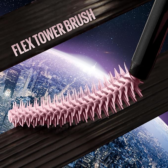 Maybelline Lash Sensational Sky High Washable Mascara, Volumizing, Lengthening, Defining, Curling, Multiplying, Buildable Mascara Make Up Formula, Blue Mist, 1 Count