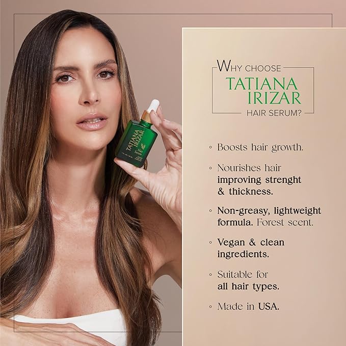 Hair Serum for Hair Growth Serum Women Made in USA - 2 Pack Scalp Serum for Hair Growth Non-Greasy Rosemary & Amla Hair Care Vegan 1 Oz Hair Loss Treatment for Women Regrowth Treatment