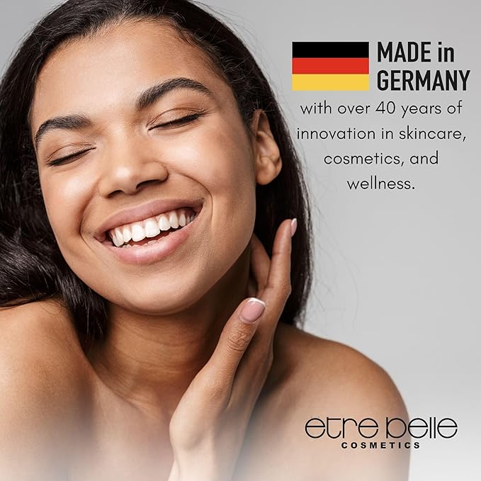 êb être belle Cosmetics Lash X-Press & Hyaluronic Mascara for Women, Conditioning Mascara with Hyaluronic Acid, Beeswax & Rice Bran Wax, Flexible Silicone Brush, Quick Dry Rimel Formula