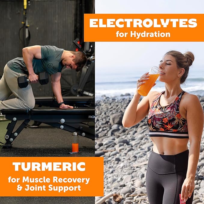 ZYN Electrolyte Drink Mix Hydration Packets, BlackBerry Dragonfruit Electrolytes Powder, Hydration Packets w/Turmeric Curcumin, Vitamin C & D, Zinc, Hydrate & Recover Electrolyte Powder, Pack of 32