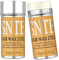 Samnyte Hair Wax Stick, 2PCS Wax Stick for Hair Slick Stick, Hair Wax Stick for Flyaways Hair Gel Stick Non-greasy Styling Cream for Fly Away & Frizz Hair