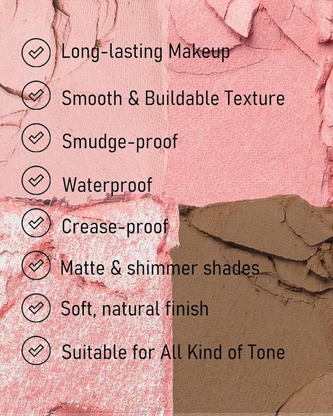 Single Matte Eyeshadow,Brown Eye Shadow Palette Makeup for Older Women, High Pigment Waterproof Nude Pressed Eye Shadows Brow Powder with Smooth Lightweight Powde,Blendable for Daily Eye Look-224
