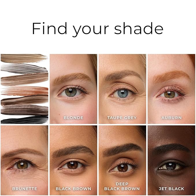 WUNDERBROW Eyebrow Gel, Waterproof, Smudgeproof, Long Lasting, Shade: Auburn, Vegan and Cruelty-Free