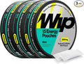 Wip Energy Pouches | 200mg Natural Caffeine | Vitamins and Minerals | Mint | 15 Pouches Per Can | 3 Cans