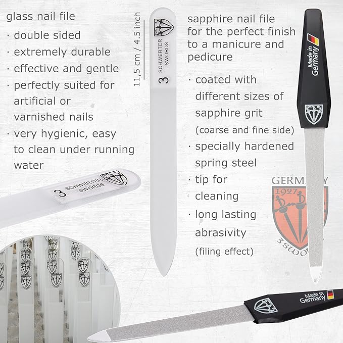 3 Swords Germany – manicure pedicure set kit (589)