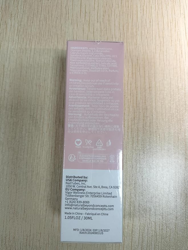 Acne-serum Foundation with Salicylic Acid & Vitamin E, Sensitive Skin Foundation Vegan & Non-Comedogenic for Acne Skin Care (Medium-209)