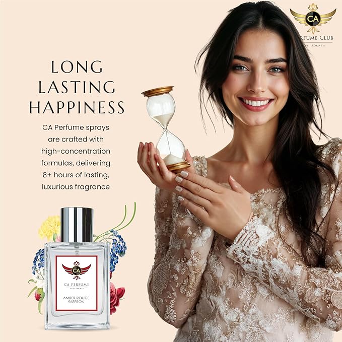 CA Perfume Impression of Amber Absolute for Women Amber Fragrance Long Lasting Perfumes for Women Eau De Parfum 1.7 Fl Oz 50ml