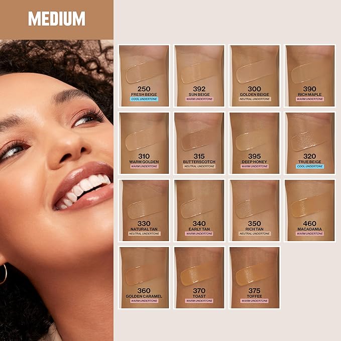 Revlon Liquid Foundation, ColorStay Face Makeup for Combination & Oily Skin, SPF 15, Medium-Full Coverage with Matte Finish, Deep Honey (395), 1.0 oz