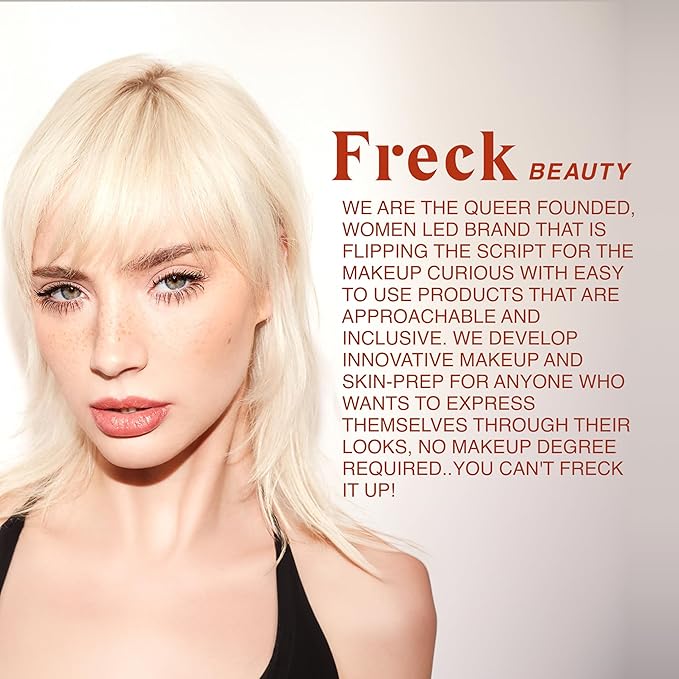 Freck Beauty, The Original Freckle Pen, NOIR – Natural-Looking, Buildable and Long-Lasting Faux Freckles with Clean, Vegan Formula, All Skin Tones, NOIR - (Medium/Dark)