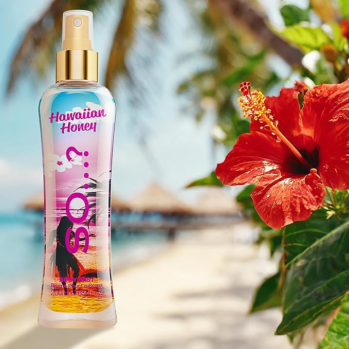 So...? Hawaiian Honey Body Mist for Women - 6.9 oz Body Mist - Pack of 2