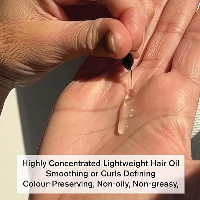 Anti Frizz Hair Oil Capsules – VICE-VERSA CURLS Vegan Leave-In Serum for Curly & Frizzy Hair w/Coconut, Avocado, Vitamins, Biotin & Hyaluronic Acid. Color Protection & Heat Protectant – 15 Ct