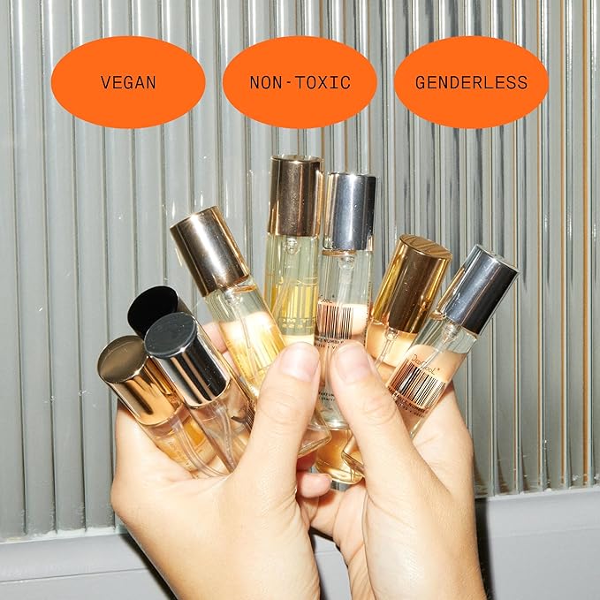 DedCool Eau de Parfum (04-0.5 fl oz) With Notes of Fig, Black Pepper, Patchouli, Perfume for Men and Women, Luxury Fragrance, Long Lasting, w/Essential Oils, Non-Toxic, Fragrance For All