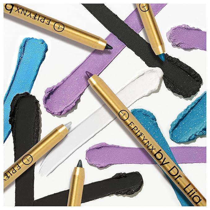 EPILYNX Eyeliner Pencil - Long Lasting Smudge Proof & Waterproof Eyeliner Pencil - Eye Liner Pencils - Hypoallergenic, Vegan, Gluten-Free Eye Pencil - Blackest Black, 1.2ml