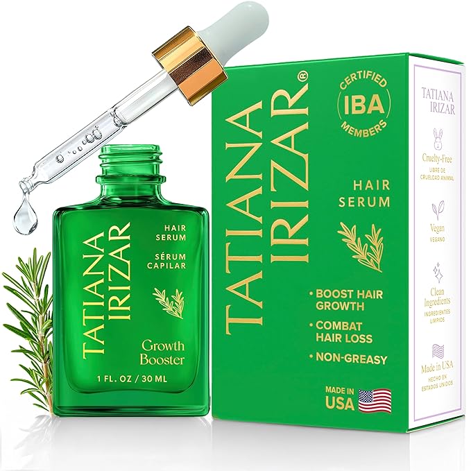 Hair Serum for Hair Growth Serum Women Made in USA - 3 Pack Scalp Serum for Hair Growth Non-Greasy Rosemary & Amla Hair Care Vegan 1 Oz Hair Loss Treatment for Women Regrowth Treatment