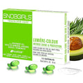 SNOB GIRLS Shine & Color Defense Hair Oil Capsules LUMIERE COLOUR. TruColour Care, Color Protection. Vegan Leave-In Serum for Gloss & Frizz Control. With Rosemary, Hyaluronic Acid & Biotin 15 Ct