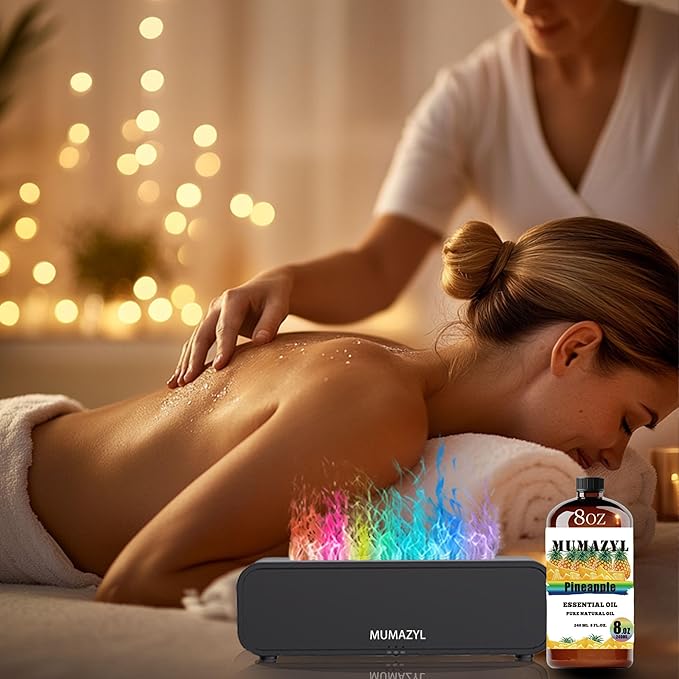 Pineapple Essential Oil, Pineapple Oil 8 Fl Oz 240ML for Diffuser Humidifier Yoga Cleaning DIY Candle Soap Making Essential Oils