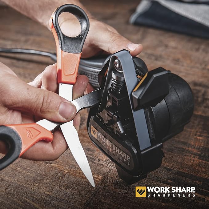 Work Sharp Knife and Tool Sharpener with extra replacement belts