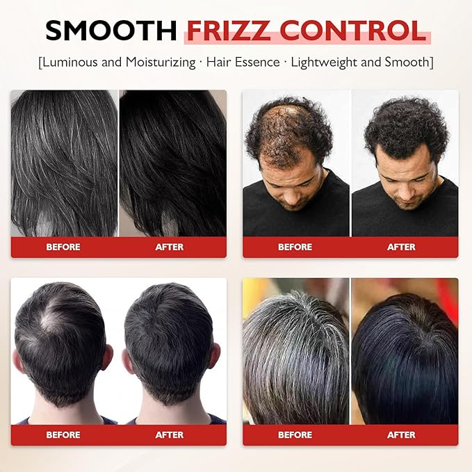 Saffron Hair Spray, Saffron Essence Spray for Hair Care, Nourishing Hair Care, Anti-Loss Root Strengthening, Improve Dryness and Frizz, Leaving Hairs Shiny Non-Frizzy (1 PC)