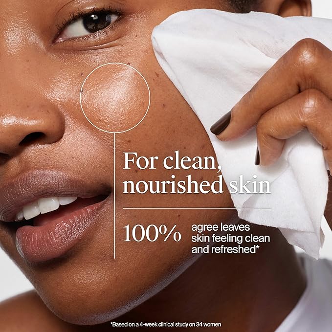 Neutrogena Fragrance-Free Makeup Remover Cleansing Towelette Singles, Individually-Wrapped Daily Face Wipes to Remove Dirt, Oil, Makeup & Waterproof Mascara for Travel & On-the-Go, 20 ct (Pack of 6)
