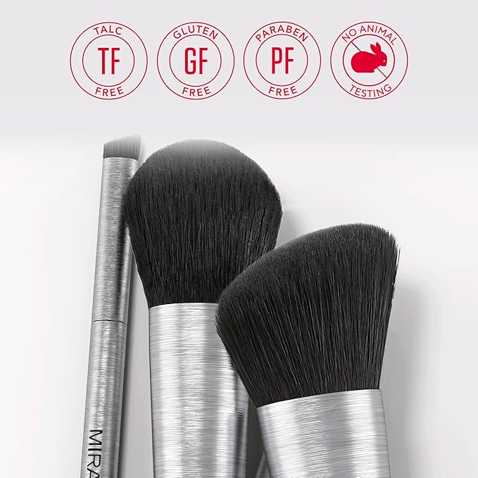 Mirabella Hand-Sculpted Luxury Brush - Foundation Brush