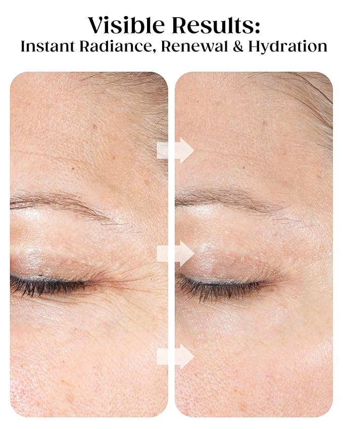 KAPLAN MD Diamond Contour Supercharged 1 Minute Daily Facial - Anti-Aging Serum for Face with Exfoliating Crushed Diamonds & Fruit Enzymes - Radiant & Smooth Skin for Women of All Ages - 1.35 fl oz