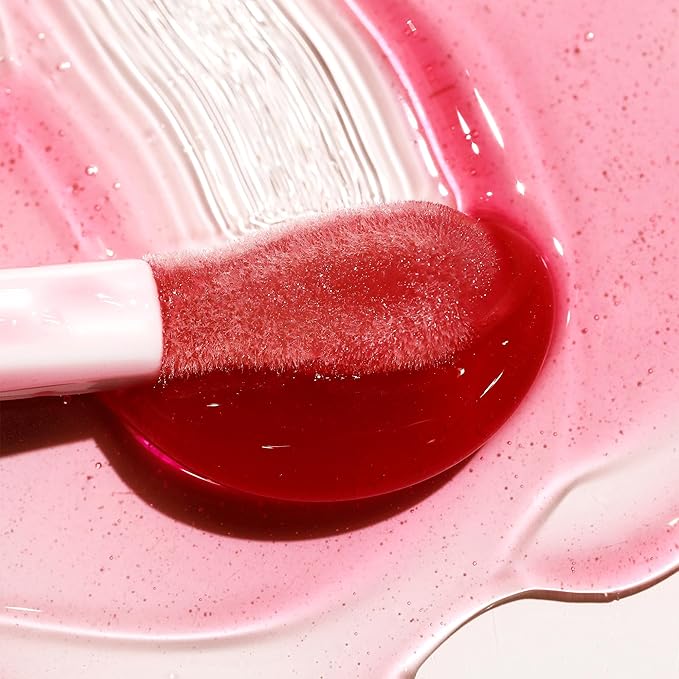 Milani Fruit Fetish Lip Oil Bundle with Vitamin E for Instant Hydration, Fruit Extract Infused Lip Treatment and Moisturizing Lip Gloss - Raspberry Peach + Strawberry Melon, 2pk