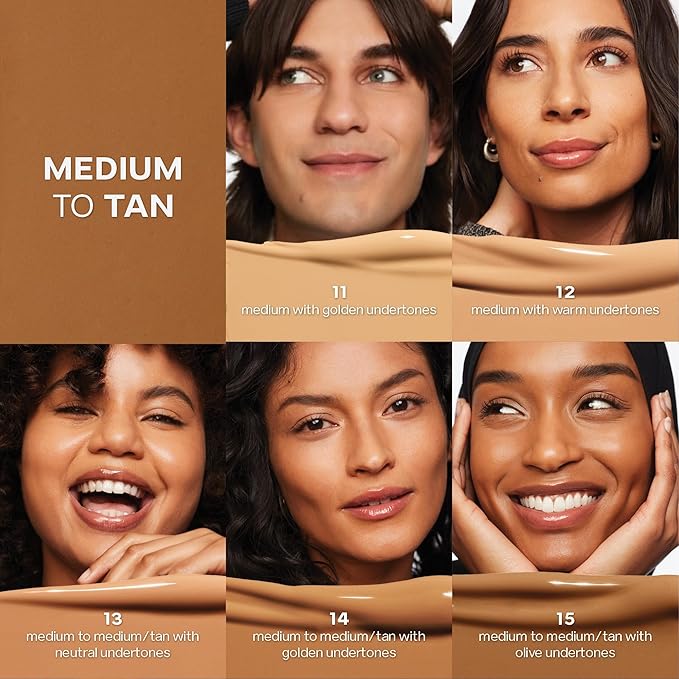 Saie Slip Tint Radiant Cream Concealer & All-Over Face Makeup - Concealer for Dark Circles, Redness & Blemishes - Lightweight Makeup Made with Hydrating Hyaluronic Acid - Shade 13 (0.17 oz)