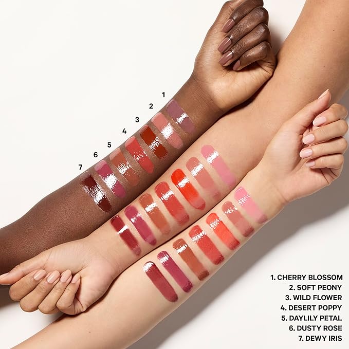 Well People Lush Lip Tinted Oil, Moisturizing Lip Oil For Nourishing & Conditioning Lips, Adds Sheer Color, Vegan & Cruelty-free, Desert Poppy