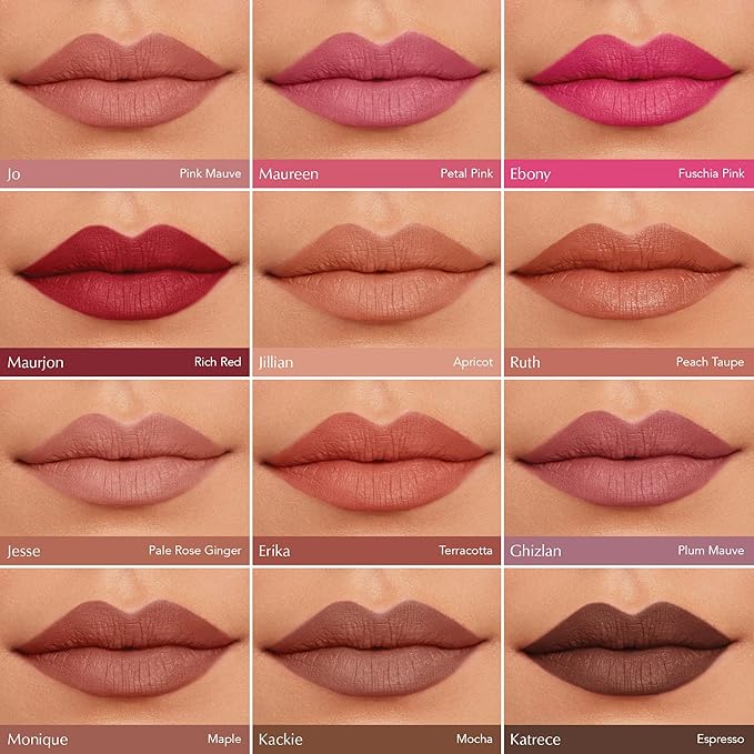 Thrive Causemetics Lip Filler Long-Wearing + Plumping Lip Liner, Shea Butter Hydrating Lip Plumper Retractable Lip Liner Pencil, Built In Sharpener, Vegan & Cruelty Free, Kackie (Mocha)