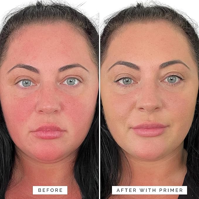 Elizabeth Mott Thank Me Later Color Correcting Face Primer - Niacinamide and Cica Soothes and Neutralizes Uneven Skin Tone and Facial Redness - Grips Makeup for Long-Lasting Wear - Cruelty-Free, 30g