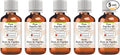Greenwood Essential Pure Paprika Oil (Capsicum annuum) Cold Pressed (Pack of five) 100ml X 5 (16.9 oz)