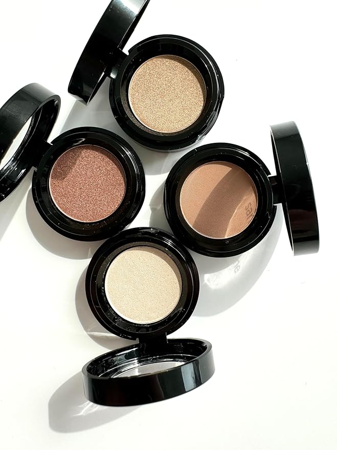Sandstone Scandinavia Eyeshadow for Sensitive Eyes, Eyeshadow with Long Durability, Allergy Certified, Fragrance-Free and Vegan Eye Make-Up, Hypoallergenic Make-Up (248 Silk)