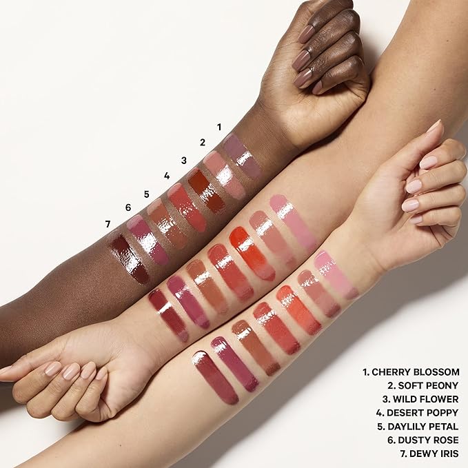 Well People Lush Lip Tinted Oil, Moisturizing Lip Oil For Nourishing & Conditioning Lips, Adds Sheer Color, Vegan & Cruelty-free, Dusty Rose