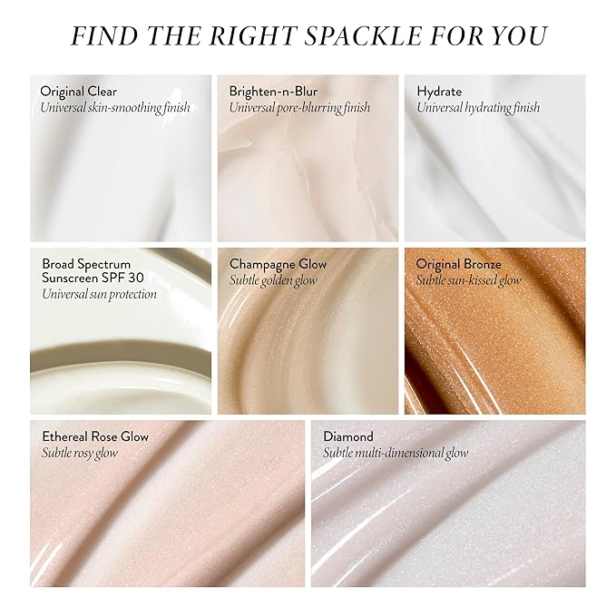 LAURA GELLER NEW YORK Spackle Primer - Ethereal Rose Glow - Super-Size 2 Fl Oz - Hyaluronic Acid Makeup Primer for Mature Skin