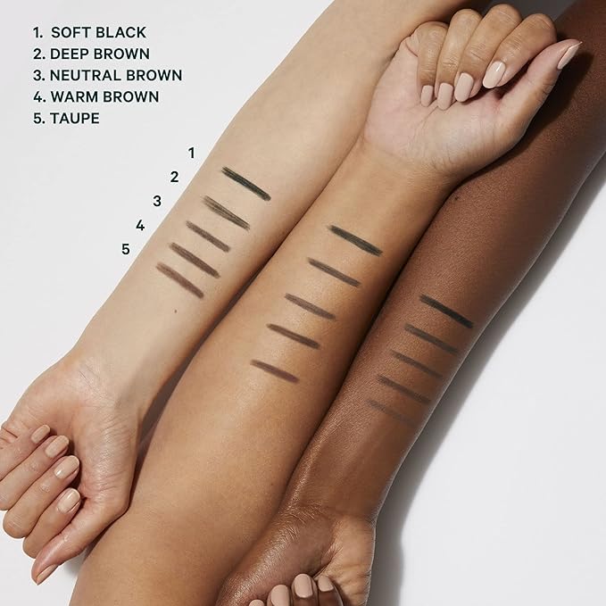 Well People Expressionist Brow Pencil, Defining Brow Pencil For A Natural Finish, Ultra-fine Tip For Total Precision, Vegan & Cruelty-free, Soft Black