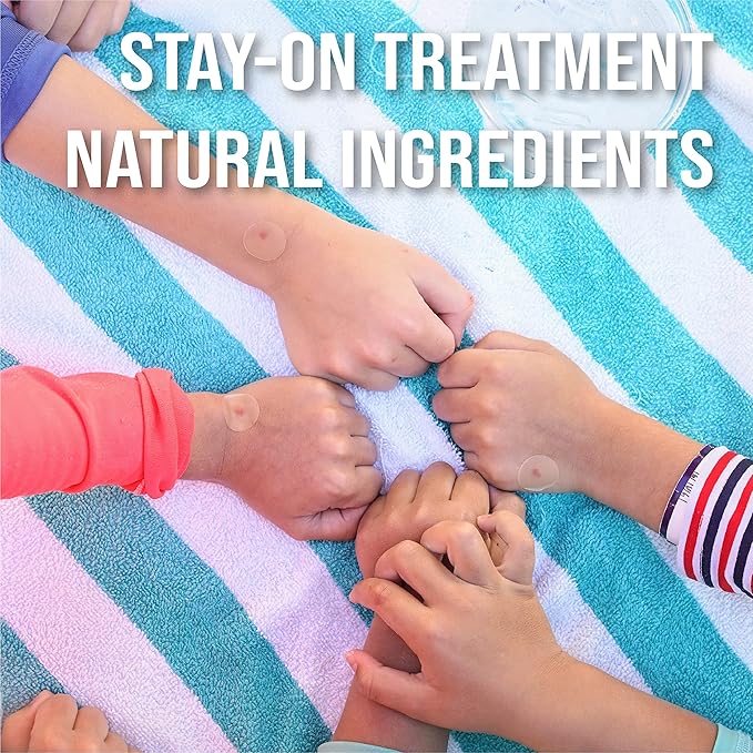 quitch Bug Bite Itch Relief Patch FSA Eligible, Summer Travel Essentials for Kids, Mosquito Anti Itch Cream Alternative, Summer Camp Essentials Itch Relief, Baby hydrocortisone Cream Alternative