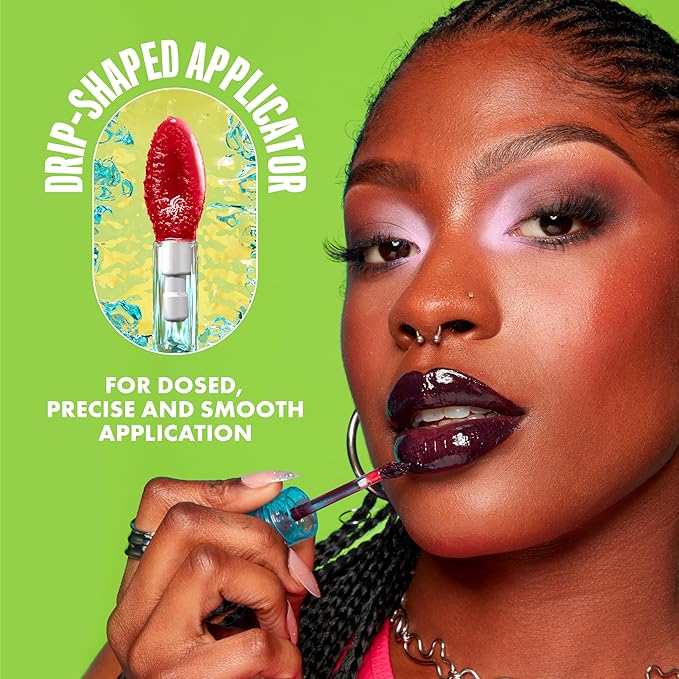 NYX Professional Makeup Lip IV Hydrating Glossy Lip Stain with 12HR Hydration - Hydra Honey (Brown)
