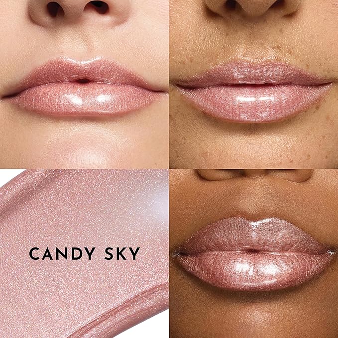 Lawless Forget the Filler Lip Plumping Line Smoothing Gloss - Candy Sky - Premium Volumizing Lip Gloss with Natural Ingredients Designed to Plump, Firm, and Hydrate Lips 0.11 oz