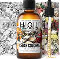 HIQILI Cedar Cologne Fragrance Oil for DIY Candle & Soap Making, Long-Lasting, Luxury Hotel Scents for Diffuser - 1 Fl Oz