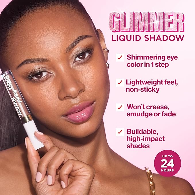 REVLON Glimmer Liquid Shadow, Smudge-Proof Shimmer Eyeshadow Makeup, Long Lasting, High Pigment, 202 Glimmerverse