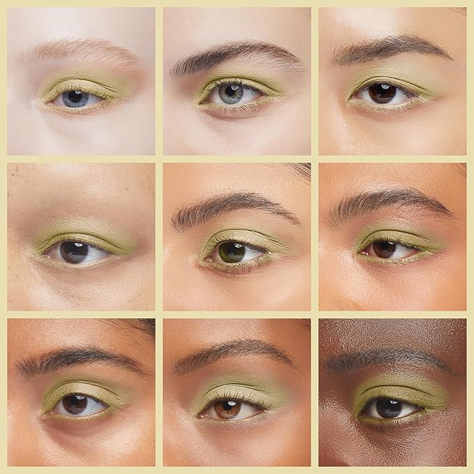 Banana Creme Matte Yellow Gold Opaque Beige Pressed Powder Single Vegan Eyeshadow; Talc, Paraben & Cruelty Free