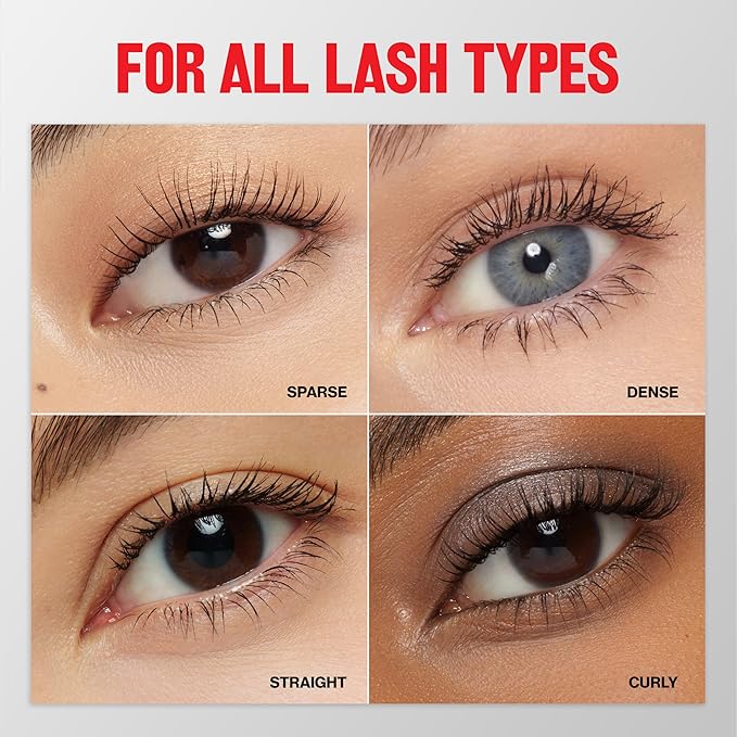 Revlon ColorStay Full Time Volumizing Mascara, 24 Hour Wear, Smudge-Proof, Non-Clumping, Flake-Free, Stocking Stuffer for Her, 402 Black Brown