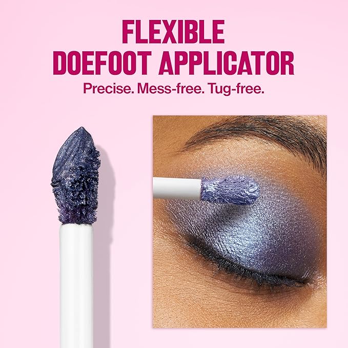 REVLON Glimmer Liquid Shadow, Smudge-Proof Shimmer Eyeshadow Makeup, Long Lasting, High Pigment, 206 UFGlo