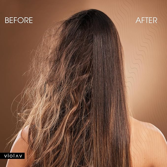 Heat Protectant for Hair - Hair Oil for Frizzy Hair, Damaged, Curly Hair | Hair Growth, Instant Shine, Strong Care Serum for Split Ends Curls - Travel Size, Anti Frizz Control [2 Pack]