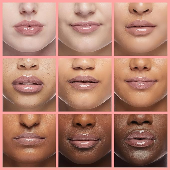 Lawless Forget the Filler Lip Plumping Line Smoothing Gloss - Cherry Vanilla - Premium Volumizing Lip Gloss with Natural Ingredients Designed to Plump, Firm, and Hydrate Lips 0.11 oz