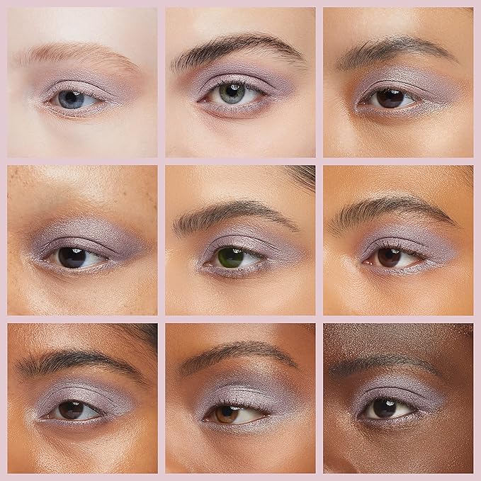 Lauren Brooke Cosmetiques Cream Eyeshadow | Natural Organic Eye Makeup, Richly Pigmented, Dahlia (Shimmer)